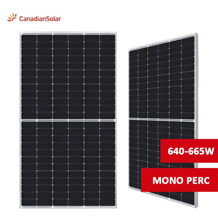 Canadian 640-665W Solar Panel